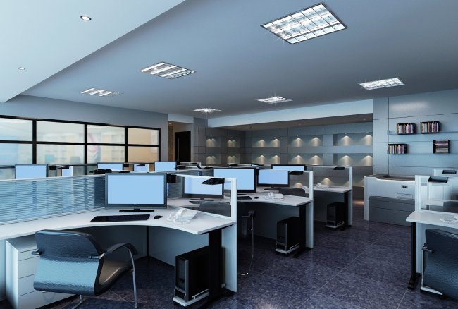 辦公室開放區(qū)屏風卡位